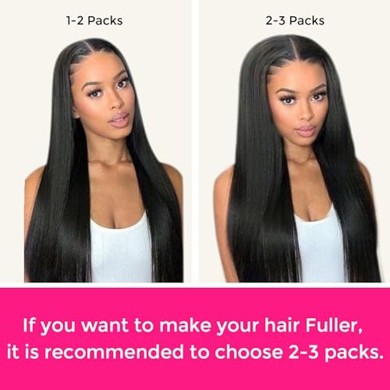 Lashey Seamless Clip in Hair Extensions Real Human Hair Extensions Straight 12 Inch 7pcs 80g Natural Black Soft Silky Clip in Hair Extensions with 100% Real Human Hair