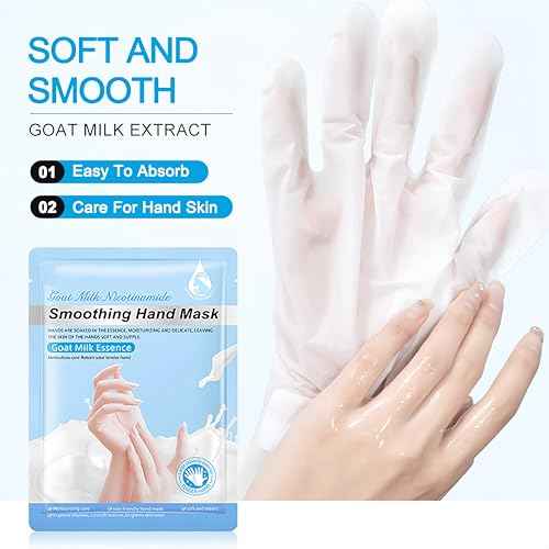 Moisturizing Hand Mask Gloves 9 Pairs, Hydrating Hand Masks for Dry Cracked Hands, Exfoliating Hand Peel Mask, Nourishing Hand Treatment Gloves for Women & Men