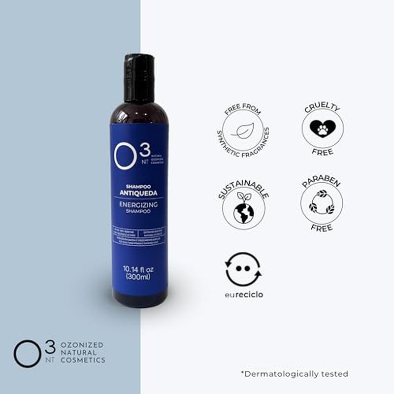 Energizing Shampoo - High-Performance Natural Treatment - Energizing Shampoo for Scalp and Fragile Thinning Hair - Shampoo 10.14 Fl Oz
