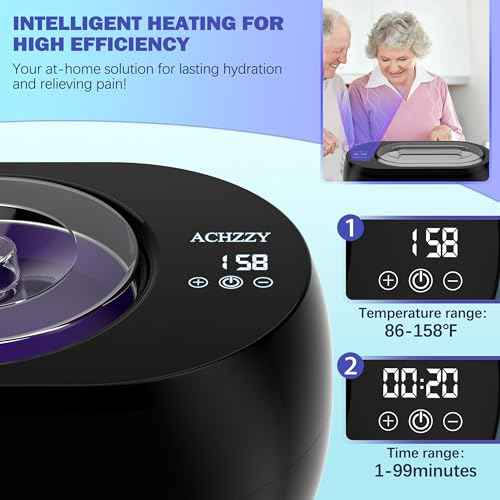 Paraffin Wax Machine for Hand and Feet - Paraffin Wax Bath 4500ml Paraffin Wax Warmer, Intelligent Heating for Fast Melting, Moisturizing Kit Auto-time and Keep Warm Paraffin Hand Wax Machine