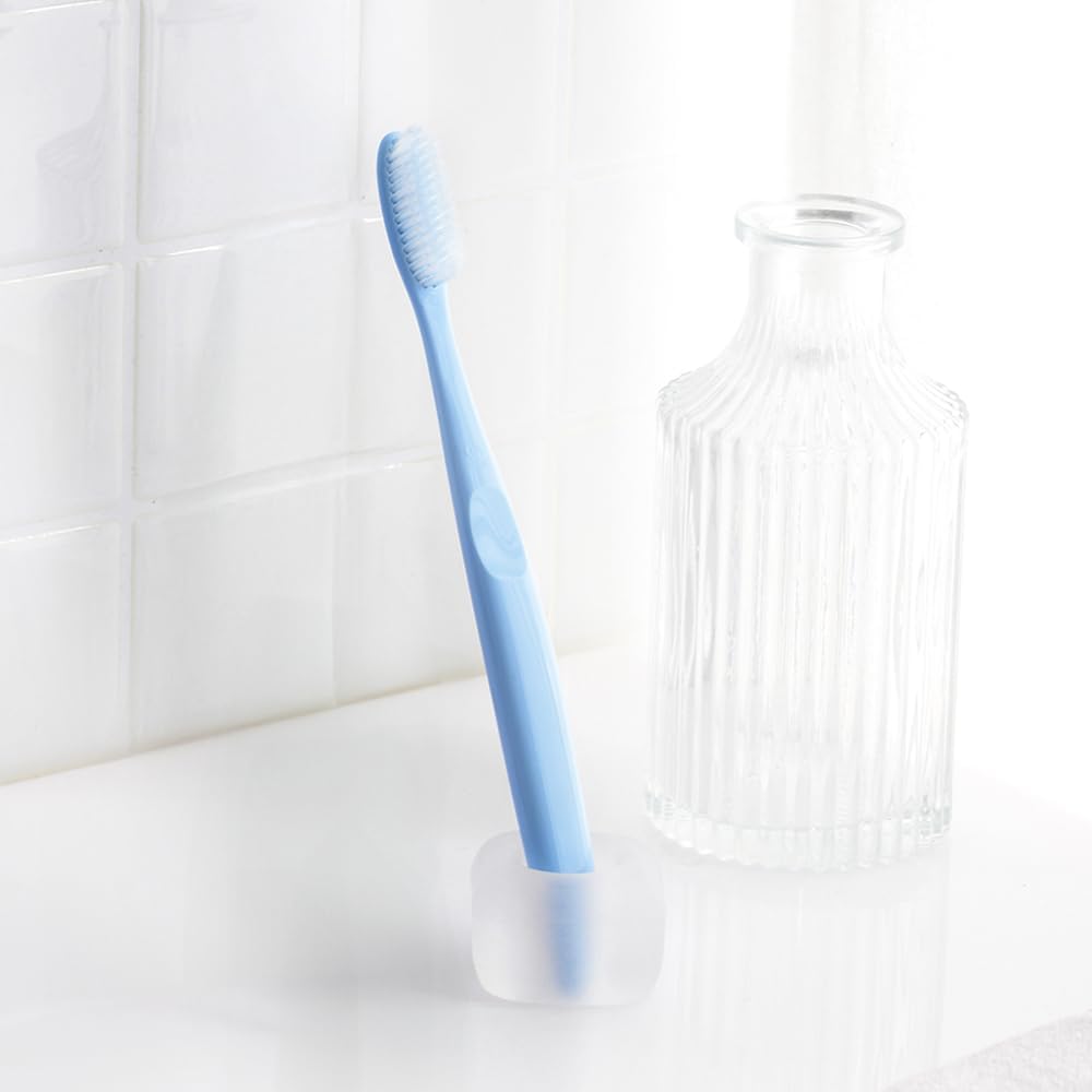 Mini Basic Toothbrush | 1.4 Inch Head with 3,200 Bristles for Deep Cleaning & Gum Care | Premium Oral Care (10 Pack)
