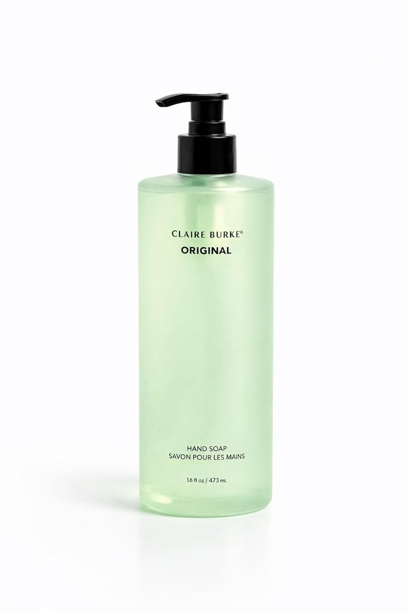 Liquid Hand Soap - Claire Burke Original Scent | 16 oz Bottle for Gentle Cleansing