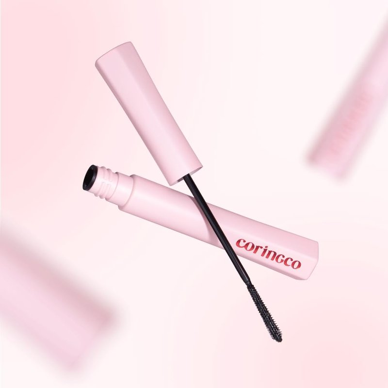 CORINGCO Mak-Cara Skinny Long & Curl Waterproof Mascara, no smudging from water, swear and oil (Deep Black, 0.17 oz)
