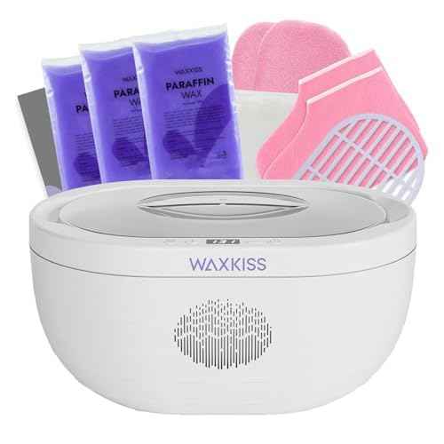 Paraffin Wax Machine for Hand and Feet with Paraffin Wax Refills moisturizing, 3000ml Safety Hand wax Paraffin Machine for Reservation Paraffin Wax Bath Warmer