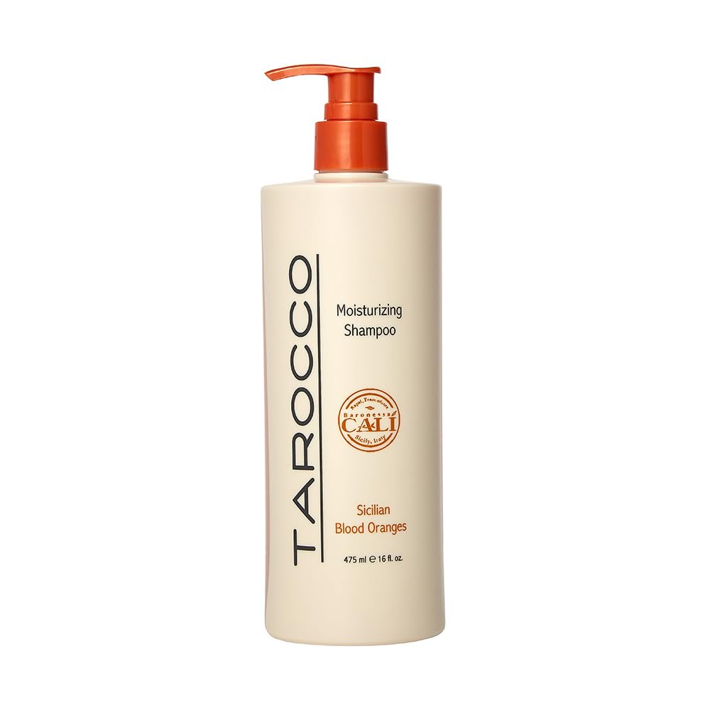 RAPSI, FRANCOFONTE BARONESSA CALI, SICILY, ITALY Tarocco Moisturizing Shampoo with Siclian Blood Orange, 16 fl oz, Wall-Mountable