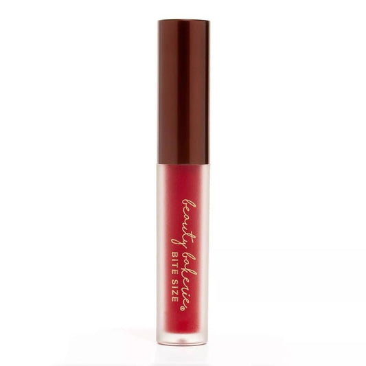 Beauty Bakerie Bitesized Lip Whip Liquid Lipstick for Women, Hydrating Moisturizer Lip Gloss Lip Tint, Long Lasting Waterproof Lip Stain Matte or Metallic, 2.5mL, Brown Suga