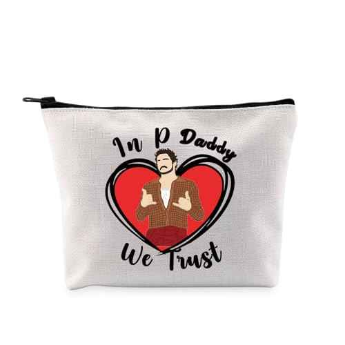 G2TUP P P Inspired Gift In Daddy We Trust Makeup Bag Daddy Cosmetic Bag P Fans Merch