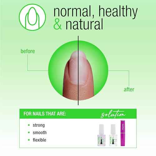 Nail Tek Nutrition Kit ? Nail Strengthener and Growth Polish Treatment with Mini Crystal File, Nail-Repair for Damaged Nails, 2 x 0.5 fl oz