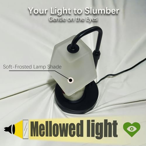 Candle Warmer Lamp with Timer Electric Wax Warmer for Scented Wax Melt Warmer Melter for Jar Candles Dimmable Adjustable Height Gifts for Women Mom House Warming Frossted Glass Black