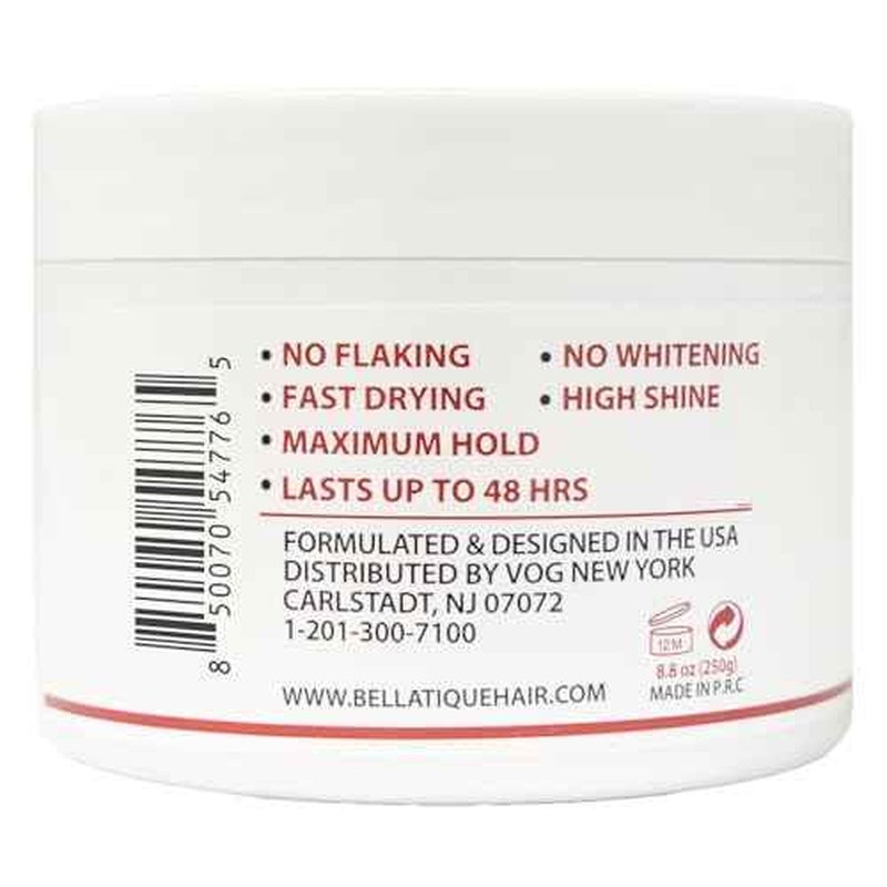 Edge, Braid, & Loc Maximum Hold Edge Control & Braiding Gel for Natural, Relaxed, Dry, Dull Hair - No Flaking, No Whitening, Fast Drying, High Shine, Maximum Hold Up to 48 Hrs (8.8 oz)
