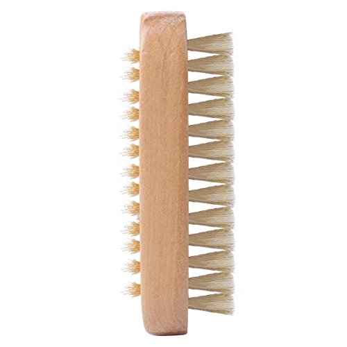 Tbestmax Cleaning Nail Fingernail Brush Wood 2 Side for Manicure Pedicure Women Kids 4 Pack