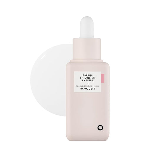 Barrier Enhancing Ampoule 50ml with Hydracell-QS, Triple Hyaluronic Acid, Panthenol & Ceramide – 100 Hours Deep Moisture, Strengthens Skin Barrier, Anti-Aging, Firming Treatment, Reduce Redness