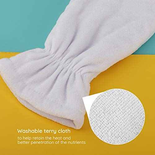 Paraffin Wax Mitts, Segbeauty Thick Paraffin Heated Hand SPA Mittens for Women, Paraffin Baths Gloves for Hot Wax Hand thera-py Paraffin Thermal Treat-Ment SPA Wax Warmer Paraffin Wax Machine