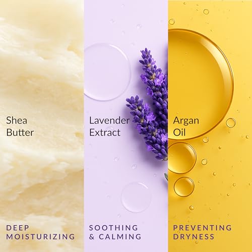 Epielle Relaxing Foot Masks 6 Pairs, Deep Moisturizing Socks for Dry Feet & Cracked Heels, Relieve and Soften with Melatonin & Lavender Extract, Korean Skin Care, Foot Spa, Self Care Gifts for Women