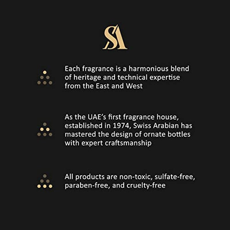 Swiss Arabian Sehr Al Sheila - Luxury Products From Dubai - Long Lasting, Addictive Personal EDP Spray Fragrance - Seductive Signature Aroma - 3.4 Oz