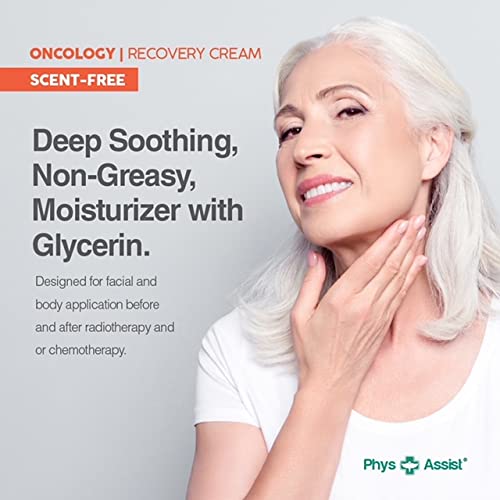 Oncology Recovery Cream - Super Moisturizing Formula for Dry, Itchy, Sensitive Skin | 4 oz Unscented