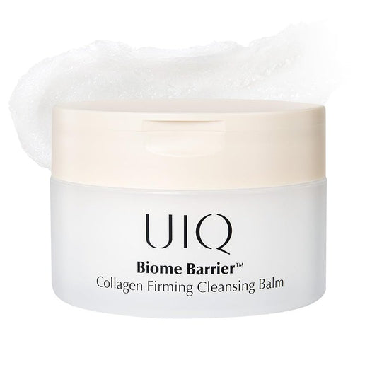 UIQ Biome Barrier Collagen Firming Cleansing Balm, Deep Pore & Waterproof Makeup Remover, Microbiome Skincare, 100ml / 3.38 fl.oz