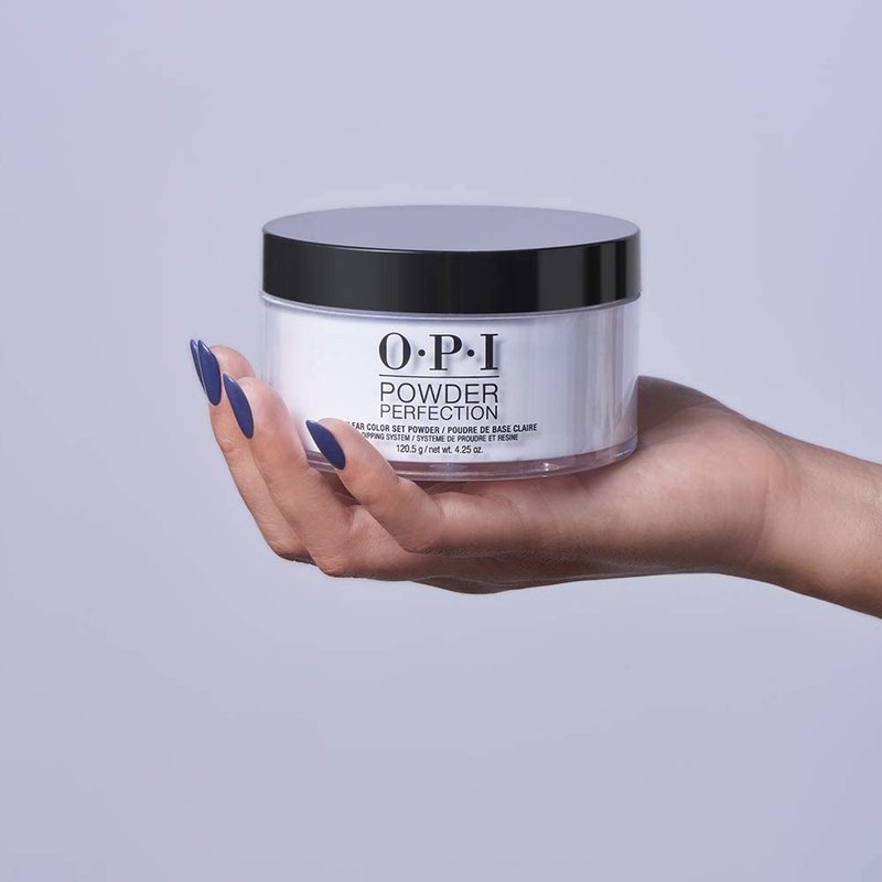 OPI Powder Perfection Clear Color Set | Color Setting Nail Dipping Powder | 4.25 oz