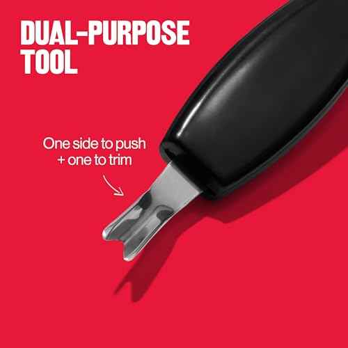 Revlon Cuticle Trimmer With Cap, High Precision V-Tip and Comfortable Grip for Gentle and Easy Trimming, 1 Count