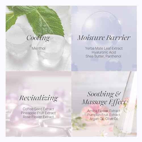 koelf Rose Petal Satin Leg mask 1pair- Intensive Cooling & Depuffing Leg Socks, Rose Scented Leg Relieving Mask with Arnica, Pumpkin, Coffee Seed Extract for Tired, Puffy Legs