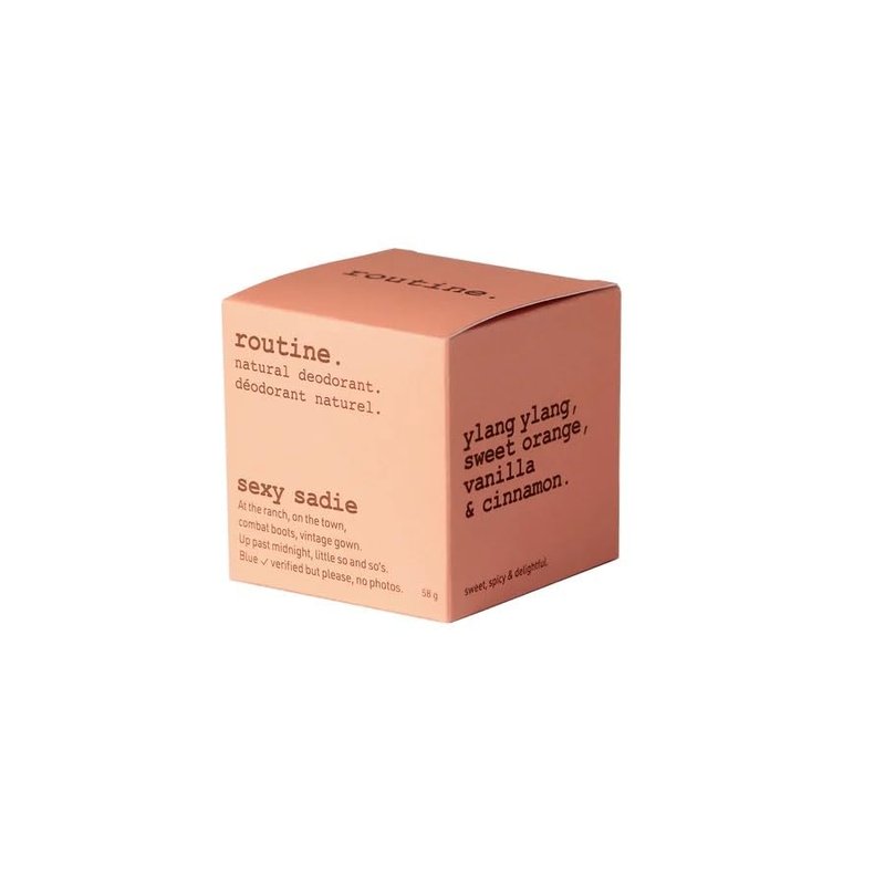 Natural Aluminum-Free Deodorant for Women & Men - Vegan Cream Jar | Sexy Sadie Scent: Patchouli, Ylang Ylang, Sweet Orange, Vanilla