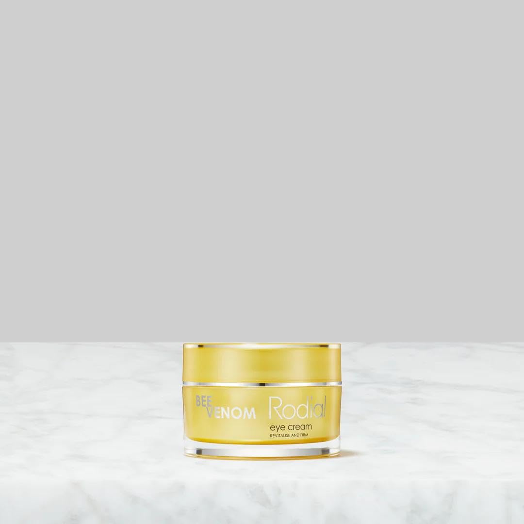 Rodial Bee Venom Eye Cream 0.8 fl oz – Anti-Aging Eye Cream for Wrinkles, Dark Circles & Firming, with Bee Venom, Vitamin C & Hyaluronic Acid for Smoother, Brighter Eyes