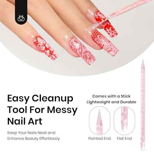 beetles Gel Polish Liquid Latex for Nails: 15ML Simple Peel off Cuticle Guard for Nail Polish Nail Art Liquid Latex Barrier Protector Manicure Cuticle Protectors with Stick Gifts for Women