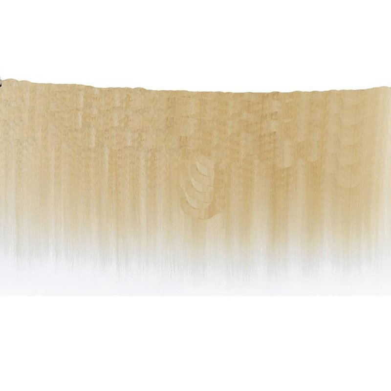 Honey Blonde Human Hair Bundles 16 18 20Inch Yaki Straight Wave Bundles Human Hair Unprocessed Native Virgin Hair 100/PC 3 Extensions #27 Blonde Color Wet and Wavy Human Hair Extensions for Women
