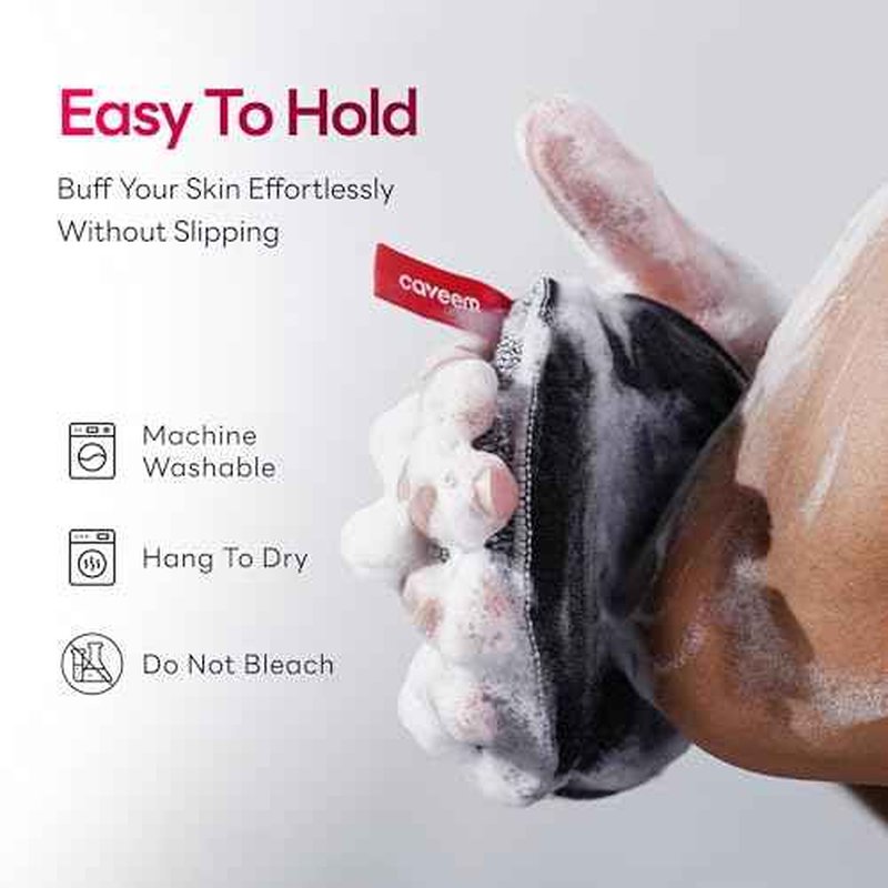 Exfoliating Body Scrubber, Bath and Body Scrub Buffer, Body Exfoliator for Remove Dead Skin, Gentle and Rough Lightweight Sponge for Shower (2 Pack)