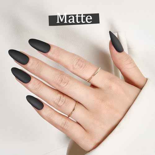 modelones Nail Polish, 15 ml Classic Black Nail Polish Quick Dry Nail Strengthener Long Last Shine Fingernail Toe Nail Art DIY Home Travel Manicure Gift for Women Girls 0.5 Fl Oz