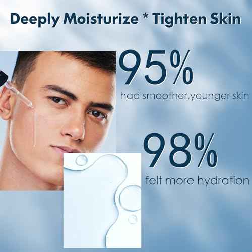 Skin Care for Men,Mens Anti-aging Skin Care Kit for Tigten,Firm & Hydrate Skin Facial Care Kit W/Retinol,Hyaluronic Acid,Men Christmas Brithday Fathers Valentines Gifts for Him Boyfriend Dad Husband