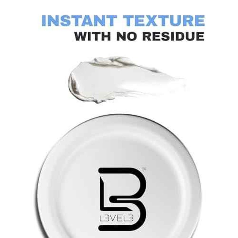 L3 Level 3 Matte Putty - Grooming Hair Product for Women and Men - Hair Texturizing Putty with Matte Finish