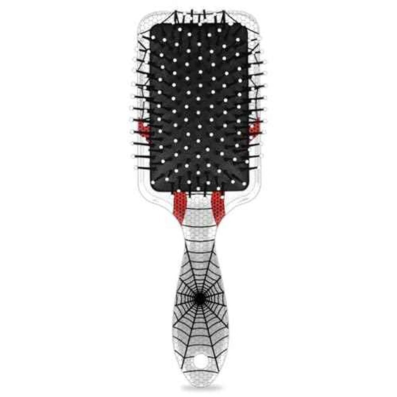 Detangler Hair Brush Hairbrush for Kids Boys Girls, Detangling Brush Smooth for Thin Long Curly Hair, Glide Through Tangles with Ease and Massage Scalp (White Eyes)