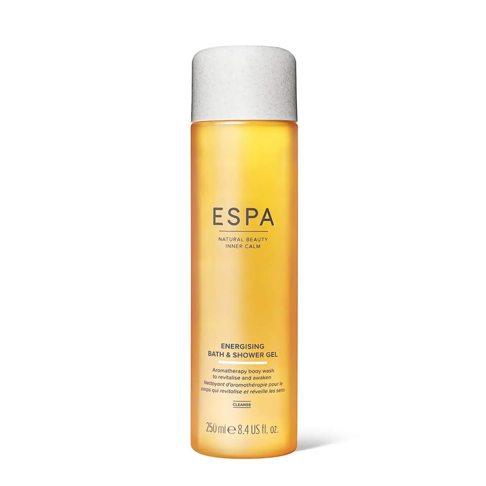 ESPA Energizing Bath & Shower Gel - Refreshing Peppermint, Eucalyptus & Rosemary | 250ml