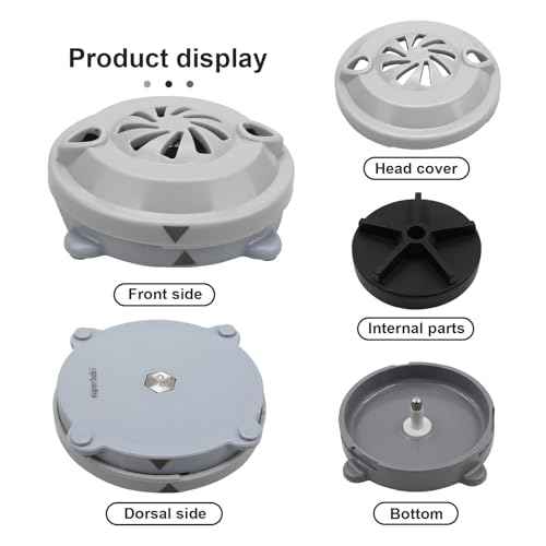 BF-004 Pipeless Magnetic Jet Head Motor for Pedicure Spa Chair Part,Universal Pedicure Jet Replacement for LURACO Magnetic Jet Includes Propeller and Cap