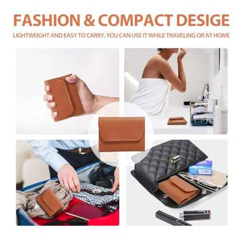 Manicure Pedicure Kit, Nail Clippers Set, Fingernail and Toenail Clipper Cutters, 16 Pieces Stainless Steel Professional Nail Care Tools with Travel Leather Case for Men Women Gift