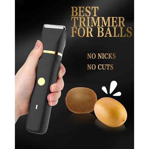 AREYZIN Body Hair Trimmer Men: Manscape 3 in 1 Electric Razor, Hair Trimmer for Body Groomer,Beard, Nose/Ear Hair,USB-C Replaceable Dock Ceramic Blade Heads,Christmas Gifts for Men