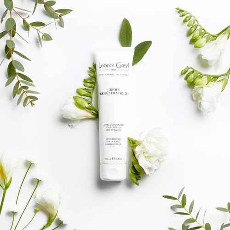 Leonor Greyl Natural Conditioner for Dry and Damaged Hair, Creme Regeneratrice Paris - Detangle, Hydrate, Strengthen & Protection, 3.3 FL Oz
