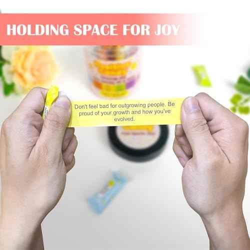 Positive Messages in Candy, Unique Gifts for Women, Positive Affirmations Cards, Christmas Gift for Teen Girls, Self Care Gifts, Motivational Gift, Affirmation Jar