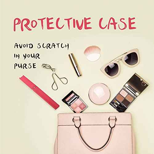 3 Pack Crystal Glass Fingernail File with Case for Natural Nail Professional Czech Glass File Double-Sided Etched Gentle Nail Care Stocking Stuffers for Women or Adults, Unique Gifts