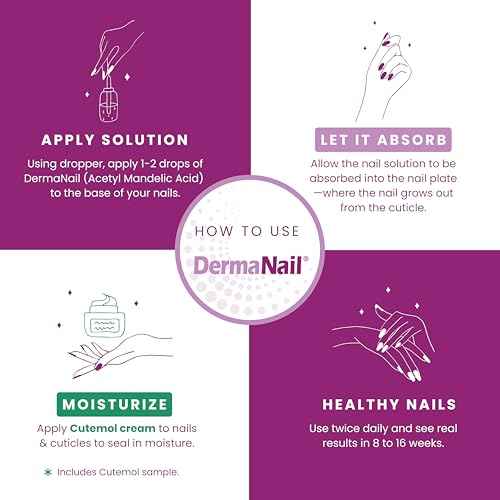 Nail Strengthener & Cuticle Cream Set - Fingernail Care Kit with Liquid Nail Strengthener & Cutemol Cream (11.5g Sample) Healthy Growth - Repair for Brittle, Damaged, Thin, & Peeling Nails