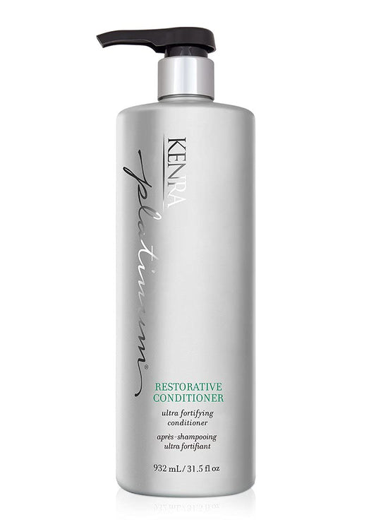 Kenra Platinum Restorative Conditioner | Ultra Fortifying | Kerating Amino Acid Technology To Restore Broken Hair Bonds From Within | All Hair Types