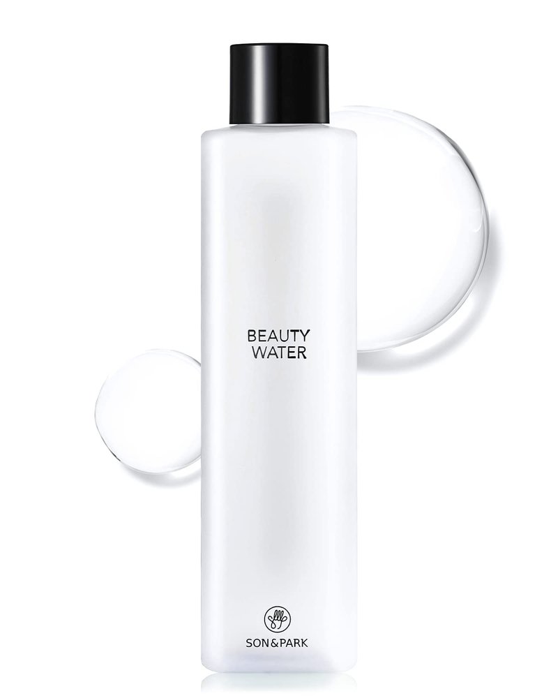 Son&Park Beauty Water - Hydrating Daily Cleansing Water & Exfoliating Toner with Rose Water, Witch Hazel & Lavender Oil | 340ml (11.49 fl. oz)