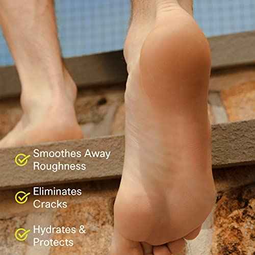 Pedestrian Project Cracked Heel Repair Foot Care Balm, Smooths & Fills Cracks & Rough Skin with Healing Shea & Mango Butters, Vegan, Cruelty Free, 1 oz