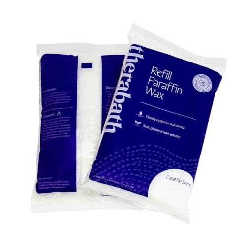 Therabath Paraffin Wax Refill - Thermotherapy - Use to Relieve Arthritis Discomfort, Stiff Muscles, & Dry Skin - for Hands, Feet, Body - Deeply Hydrates & Protects - Made in USA, 2 lb. ScentFree
