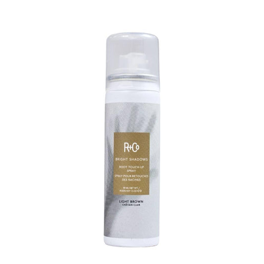 R+Co Bright Shadows Root Touch-Up Spray - Light Brown, 1.5 Oz