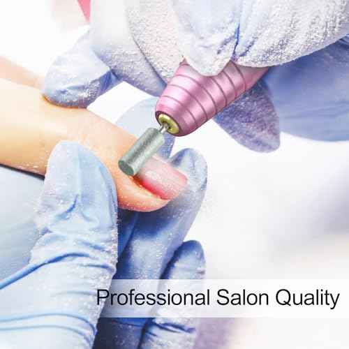 Electric Nail Drill, Professional Acrylic Nail Drills Machine for Gel, Acrylic Nails, Portable USB Electric Nail File Efile Set with Iridescent Nail Drill Bits, Manicure Pedicure Nail Tools