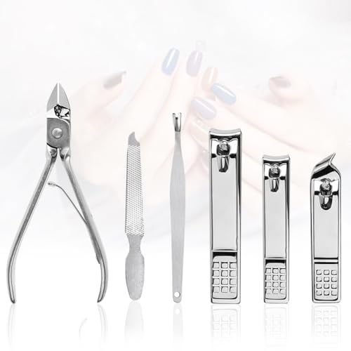 Yougai Nail Clippers set for Men and Womens Gift Manicure Set 18 Pieces Stainless Steel Manicure Kit,Nail Care Tools with Luxurious Travel Case