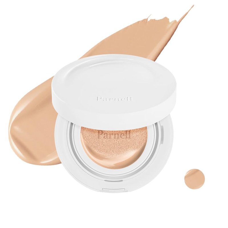 Cicamanu Serum Cushion - Moisturizing Foundation for Glass Skin | Lightweight Coverage for Sensitive Dry Skin (0.52 Fl Oz)