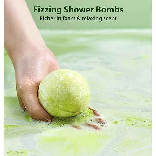 Organic Hemp Bath Bombs Infused Peppermint Eucalyptus Essential Oil Luxurious Bath Essentials Gifts for Dry Skin Immerse Yourself in A Blissful Spa